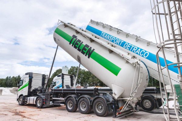 TIELEN transport cementgebonden producten